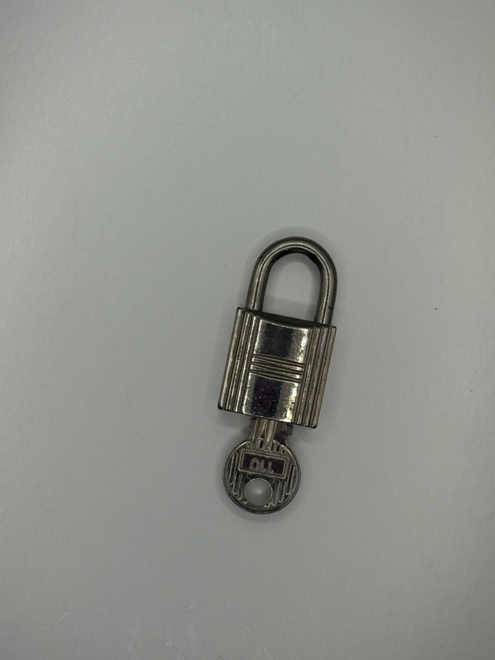 Hermes Silver Padlock 110
